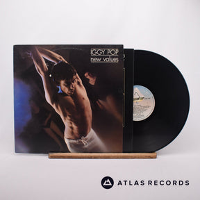 Iggy Pop New Values LP Vinyl Record - Front Cover & Record
