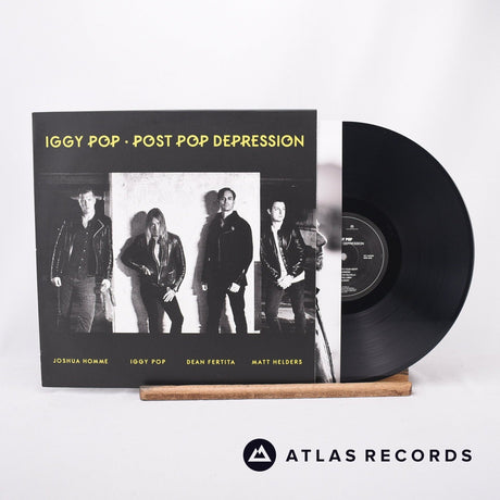 Iggy Pop Post Pop Depression LP Vinyl Record - Front Cover & Record