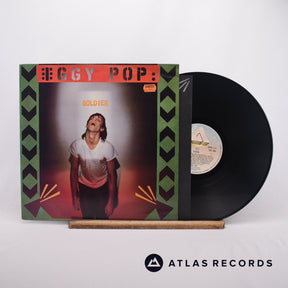 Iggy Pop Soldier LP Vinyl Record - Front Cover & Record