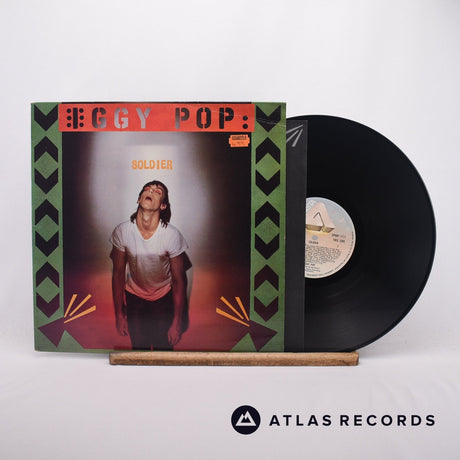 Iggy Pop Soldier LP Vinyl Record - Front Cover & Record