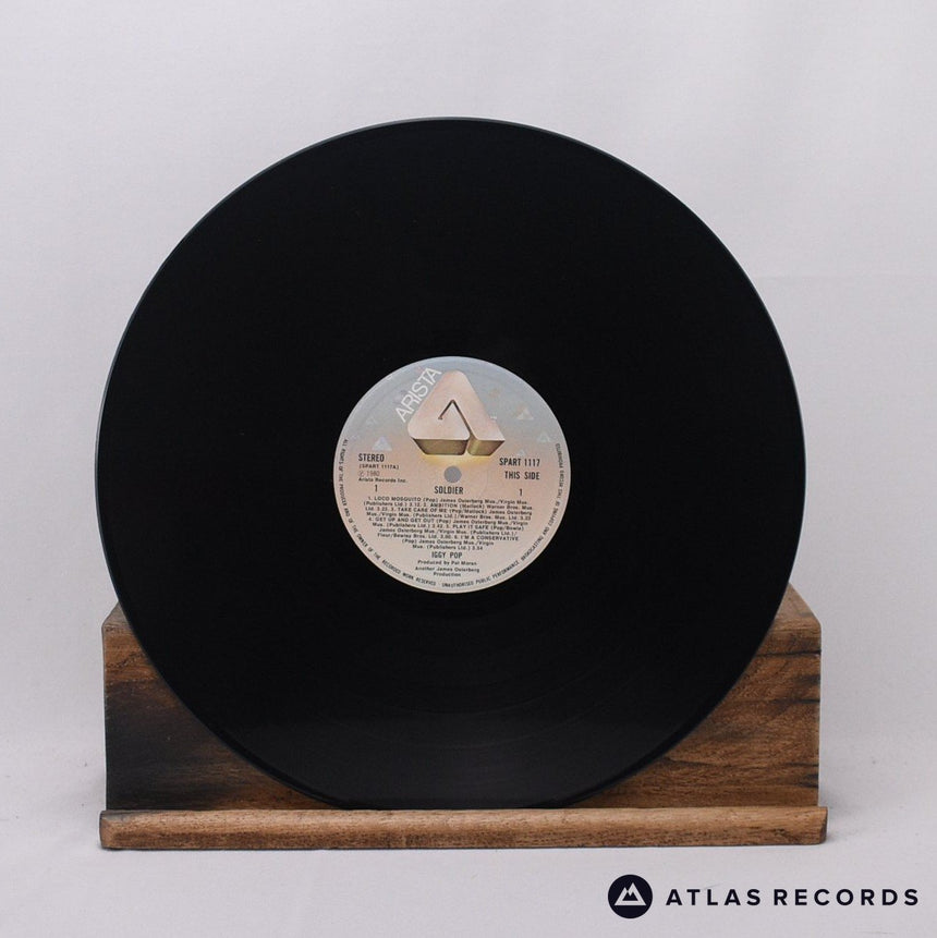 Iggy Pop - Soldier - LP Vinyl Record - EX/EX