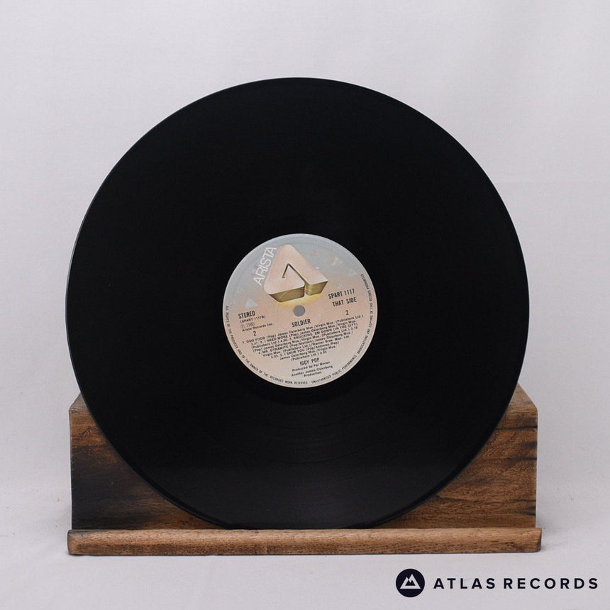 Iggy Pop - Soldier - LP Vinyl Record - EX/EX