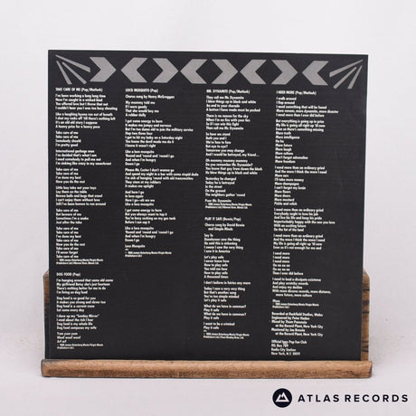 Iggy Pop - Soldier - Bilbo Lyric Sheet A//1 B//1 LP Vinyl Record - VG+/VG+