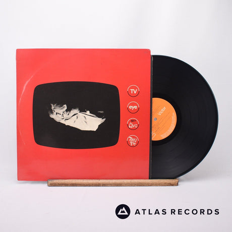 Iggy Pop TV Eye 1977 Live LP Vinyl Record - Front Cover & Record