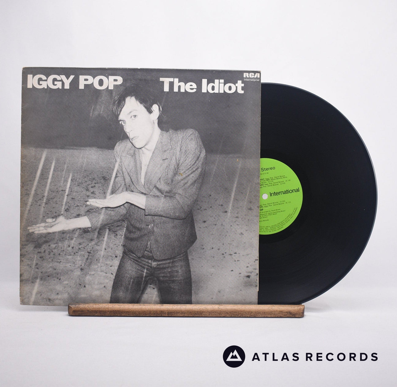 Iggy Pop The Idiot LP Vinyl Record - Front Cover & Record