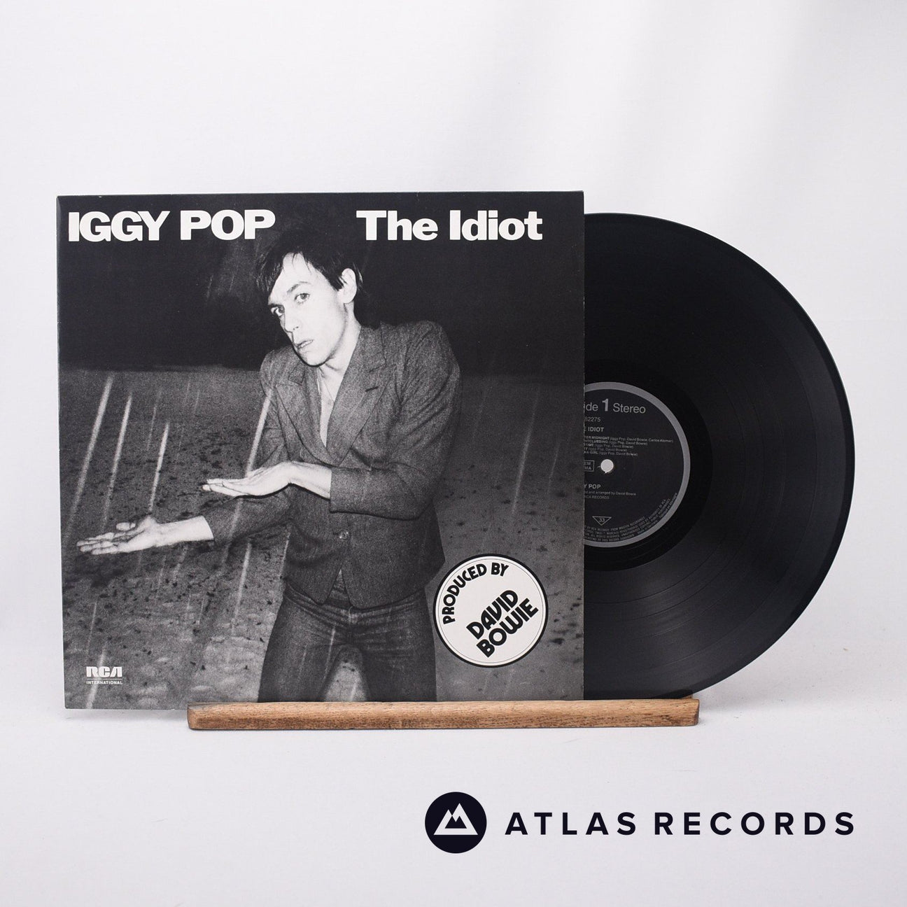 Iggy Pop The Idiot LP Vinyl Record - Front Cover & Record