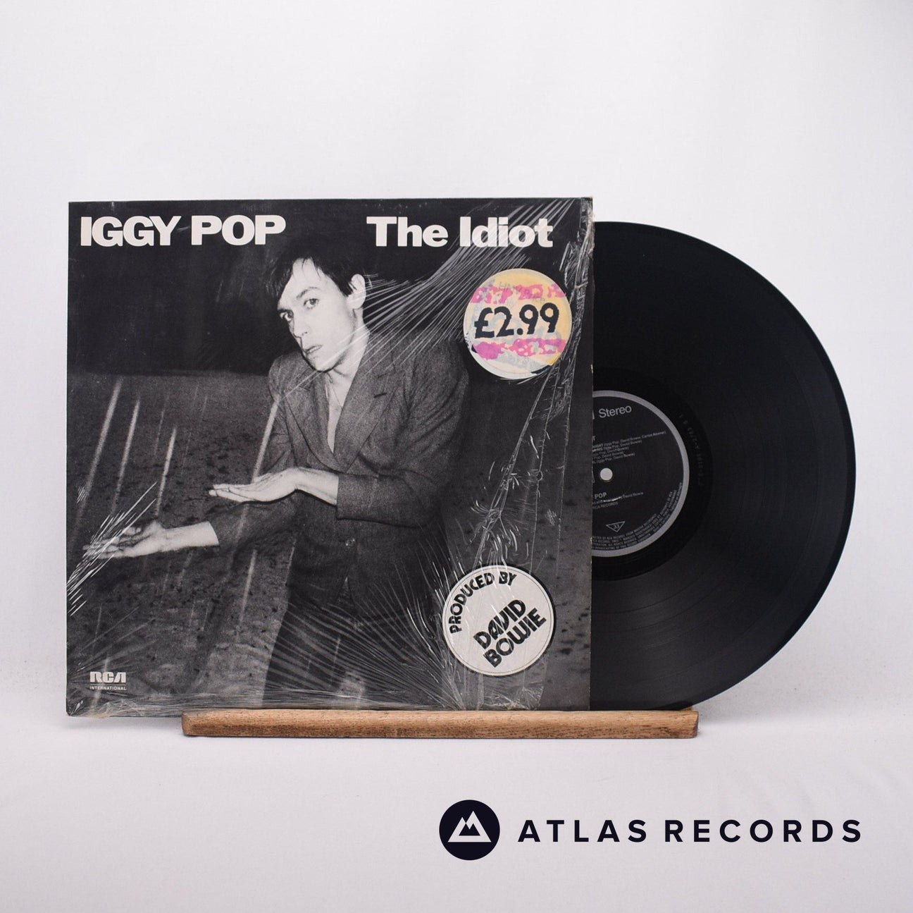 Iggy Pop The Idiot LP Vinyl Record - Front Cover & Record