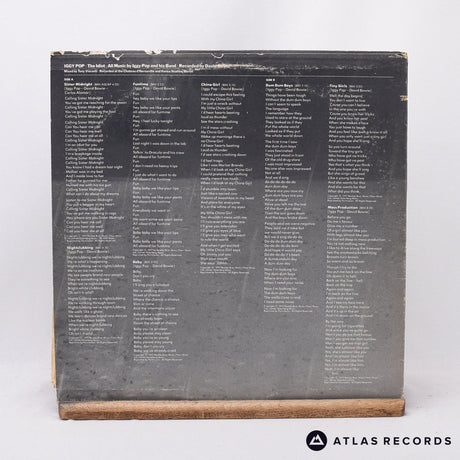 Iggy Pop - The Idiot - Us A B LP Vinyl Record - VG+/VG+