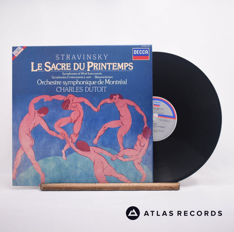 Igor Stravinsky Le Sacre Du Printemps LP Vinyl Record - Front Cover & Record
