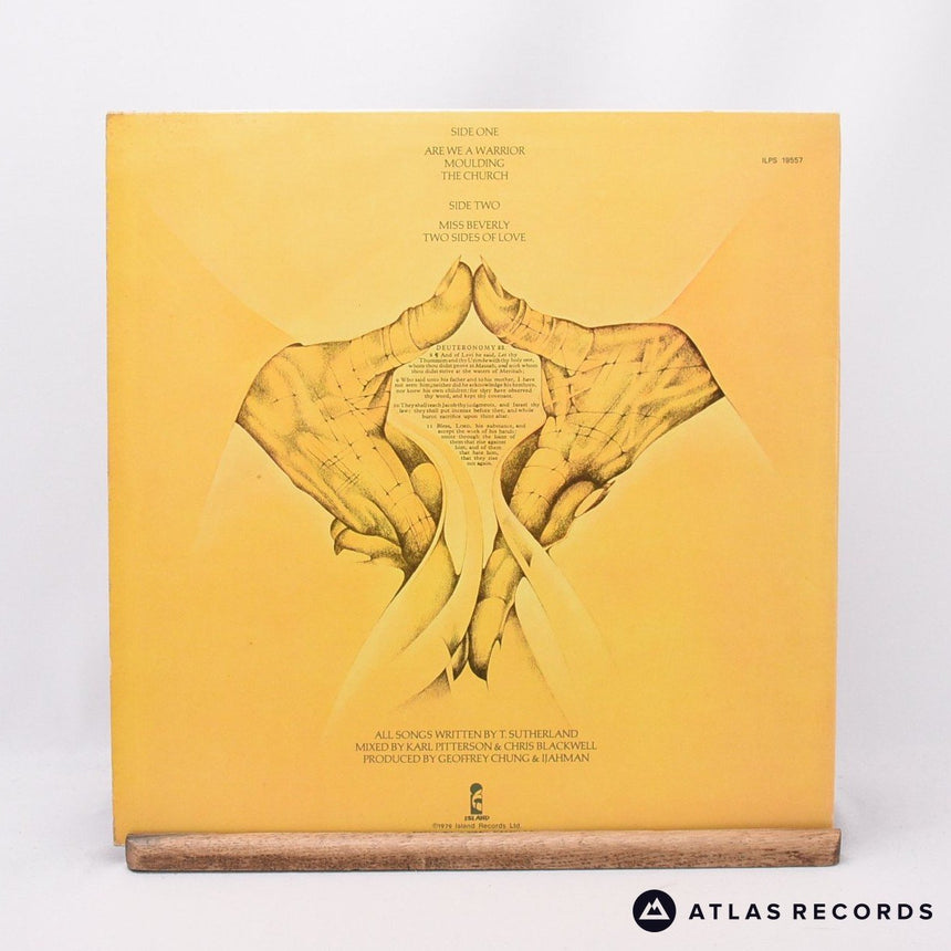 Ijahman Levi - Are We A Warrior - Italy LP Vinyl Record - EX/EX