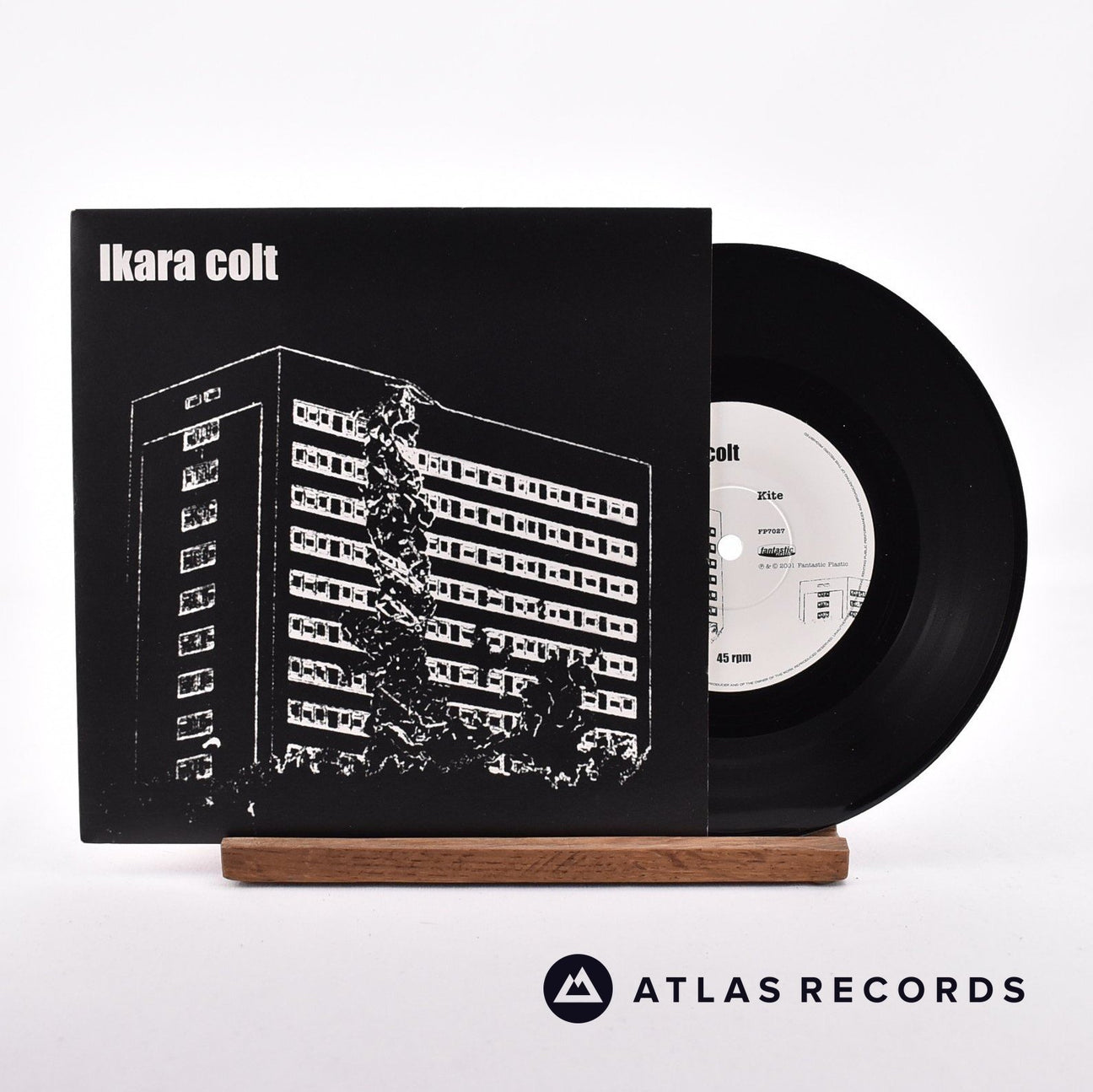 Ikara Colt One Note 7" Vinyl Record - Front Cover & Record