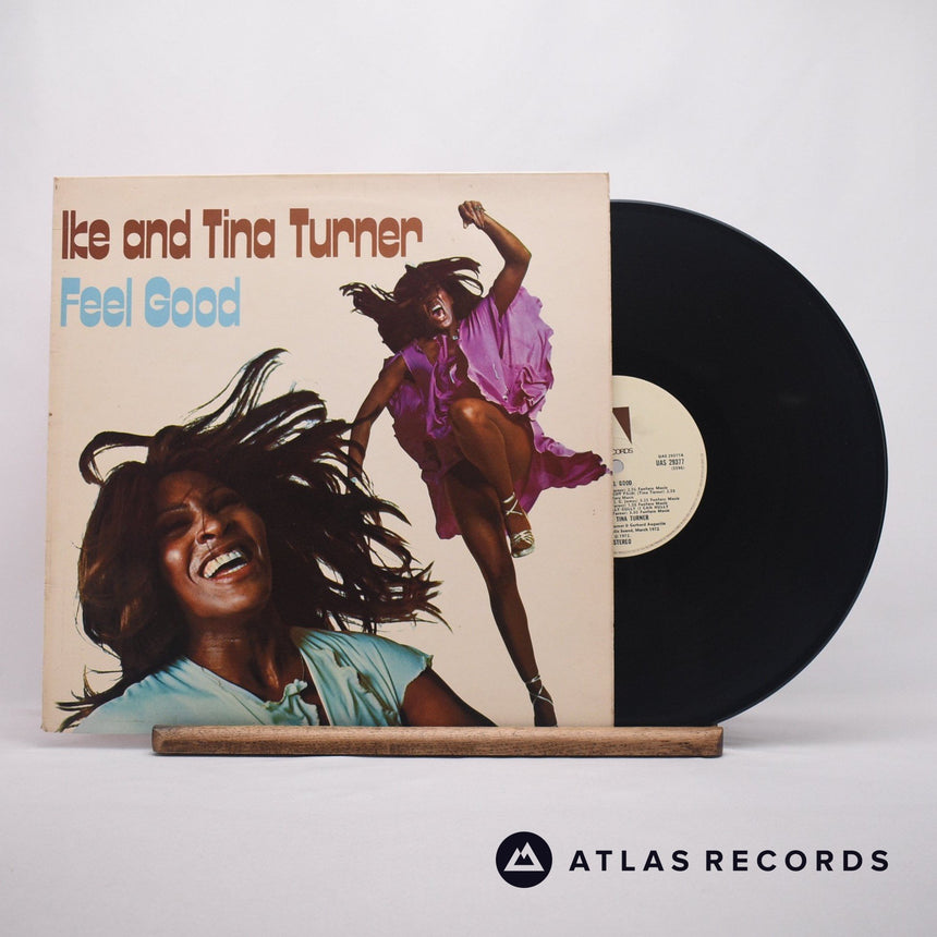 Ike & Tina Turner Feel Good LP Vinyl Record - Front Cover & Record