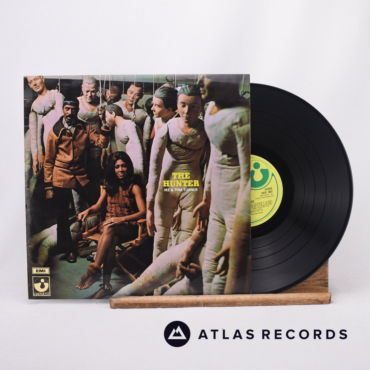 Ike & Tina Turner The Hunter LP Vinyl Record - Front Cover & Record