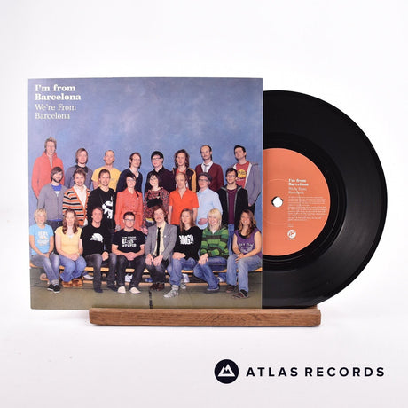 I'm From Barcelona We're From Barcelona 7" Vinyl Record - Front Cover & Record