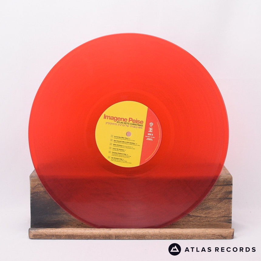 Imagene Peise - Atlas Eets Christmas - Red LP Vinyl Record - EX/EX