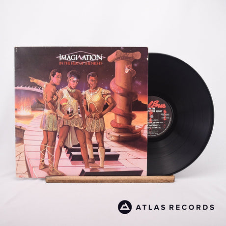 Imagination In The Heat Of The Night LP Vinyl Record - Front Cover & Record