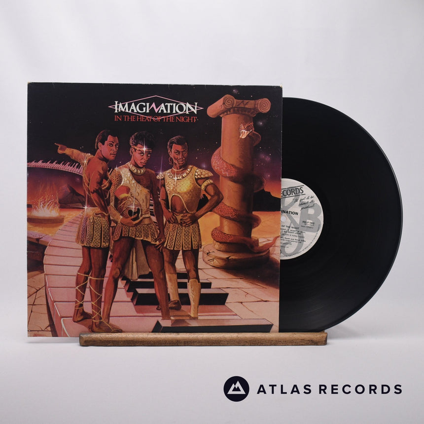 Imagination In The Heat Of The Night LP Vinyl Record - Front Cover & Record