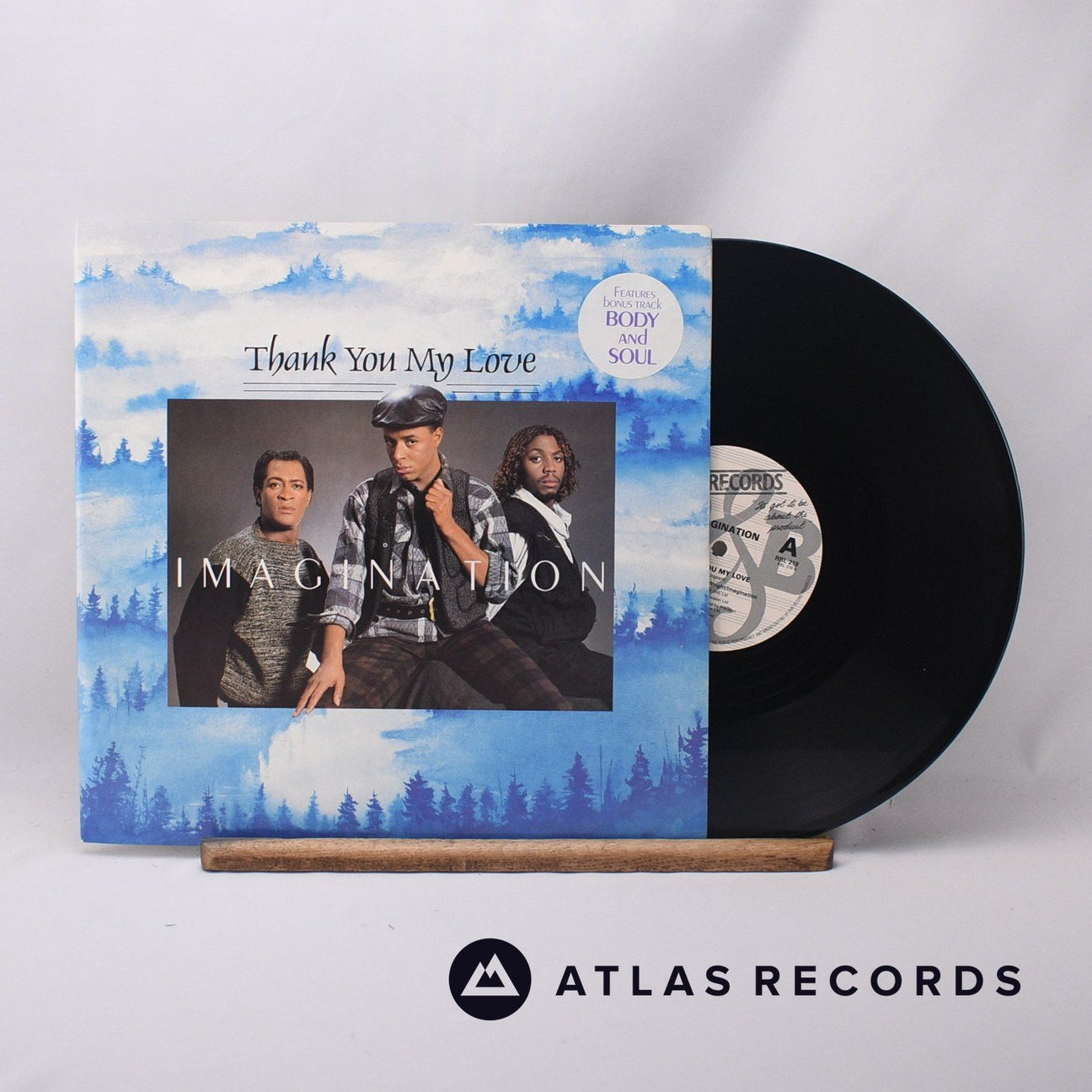 Imagination Thank You My Love 12" Vinyl Record - Front Cover & Record