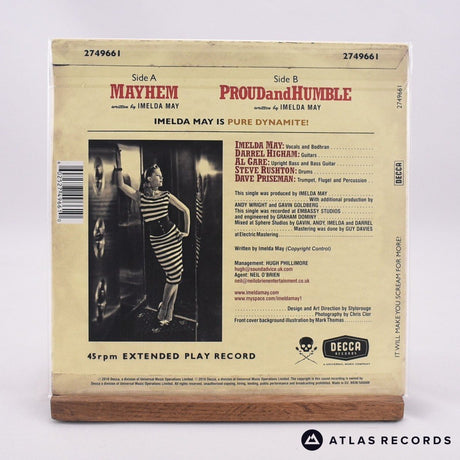 Imelda May - Mayhem - Sealed 7" EP Vinyl Record - Mint (New)/Mint (New)