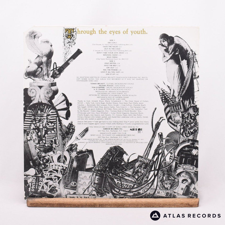 Immaculate Mary - Through The Eyes Of Youth. - Us -A -B LP Vinyl Record - EX/EX