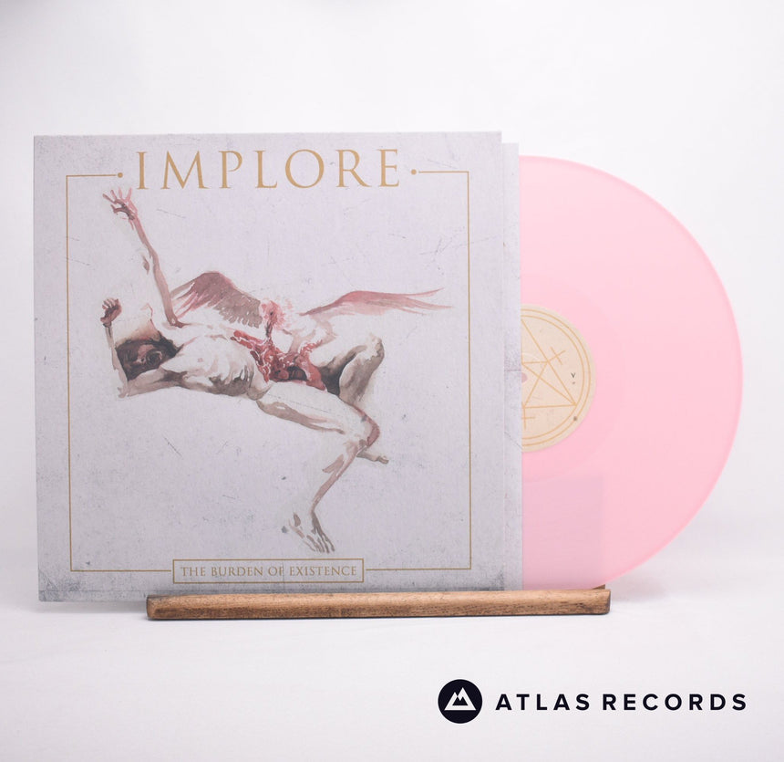 Implore The Burden Of Existence LP Vinyl Record - Front Cover & Record