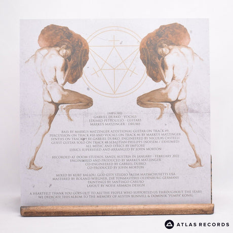 Implore - The Burden Of Existence - Pink LP Vinyl Record - NM/NM