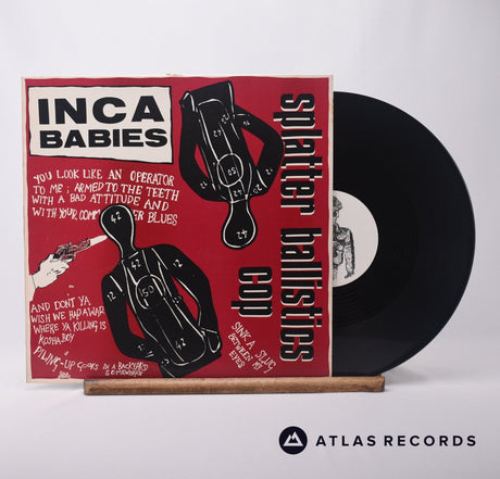 Inca Babies Splatter Ballistics Cop 12" Vinyl Record - Front Cover & Record