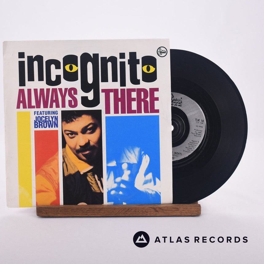 Incognito Always There 7" Vinyl Record - Front Cover & Record