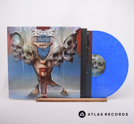 Ingested The Tide Of Death And Fractured Dreams LP Vinyl Record - Front Cover & Record