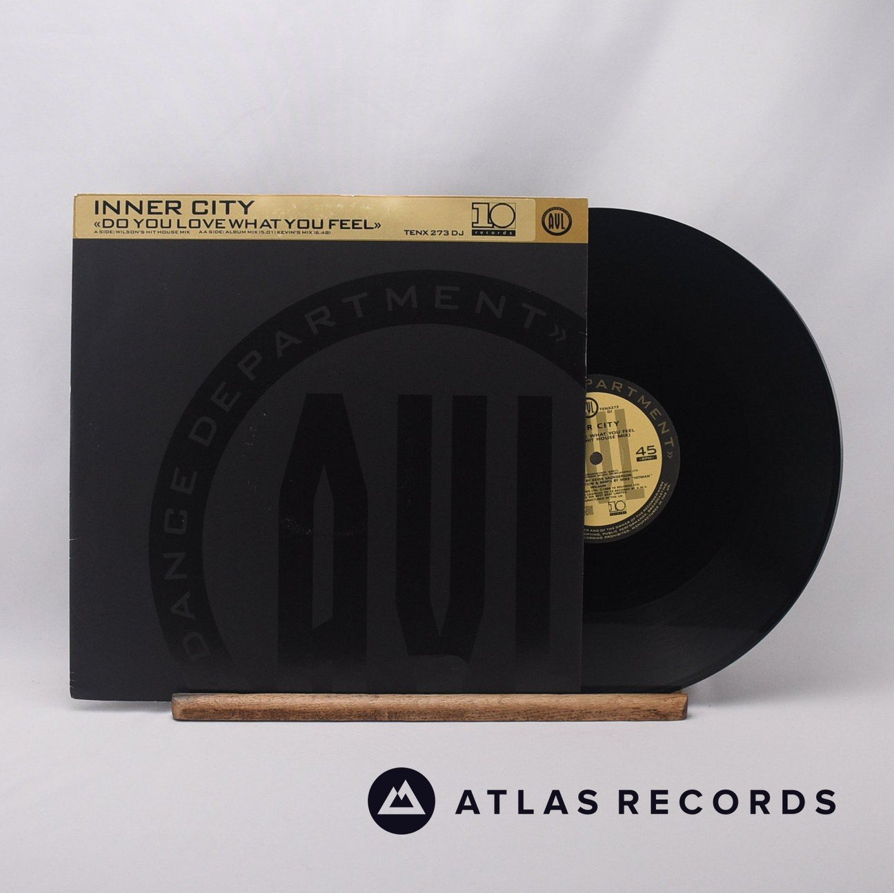 Inner City Do You Love What You Feel 12" Vinyl Record - Front Cover & Record