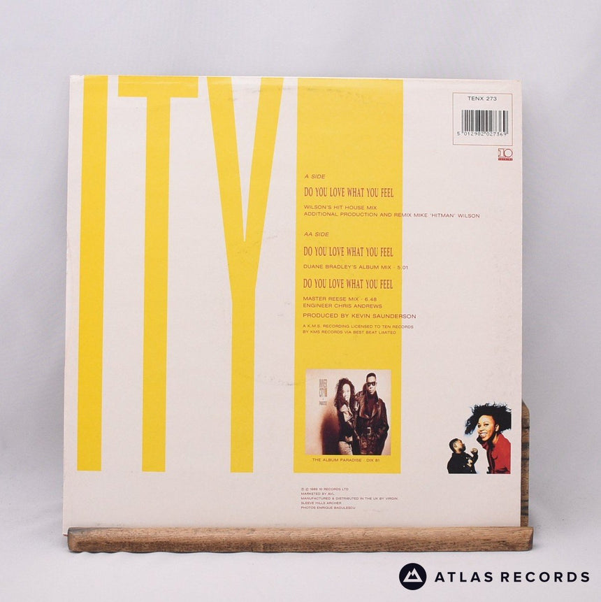 Inner City - Do You Love What You Feel - 12" Vinyl Record - VG+/VG+