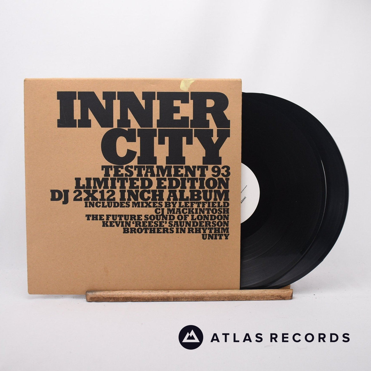 Inner City Testament 93 2 x 12" Vinyl Record - Front Cover & Record