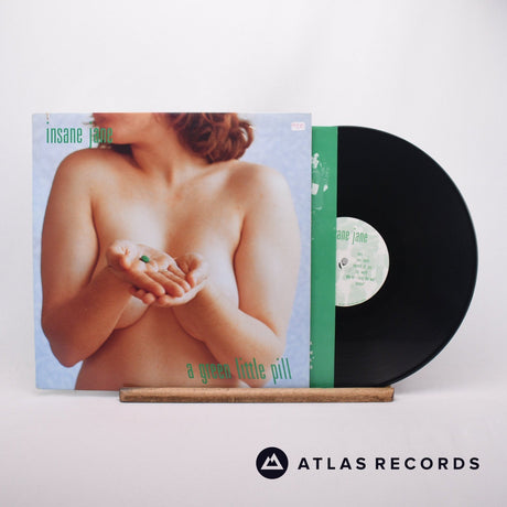 Insane Jane A Green Little Pill LP Vinyl Record - Front Cover & Record