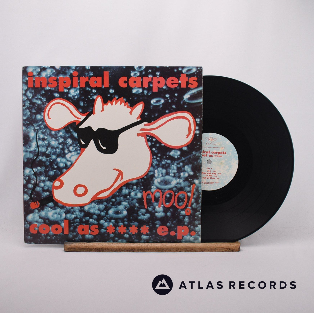 Inspiral Carpets Cool As **** E.P. 12" Vinyl Record - Front Cover & Record