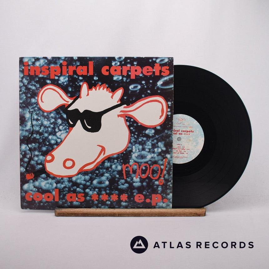 Inspiral Carpets Cool As **** E.P. 12" Vinyl Record - Front Cover & Record