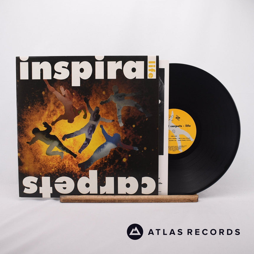 Inspiral Carpets Life LP Vinyl Record - Front Cover & Record