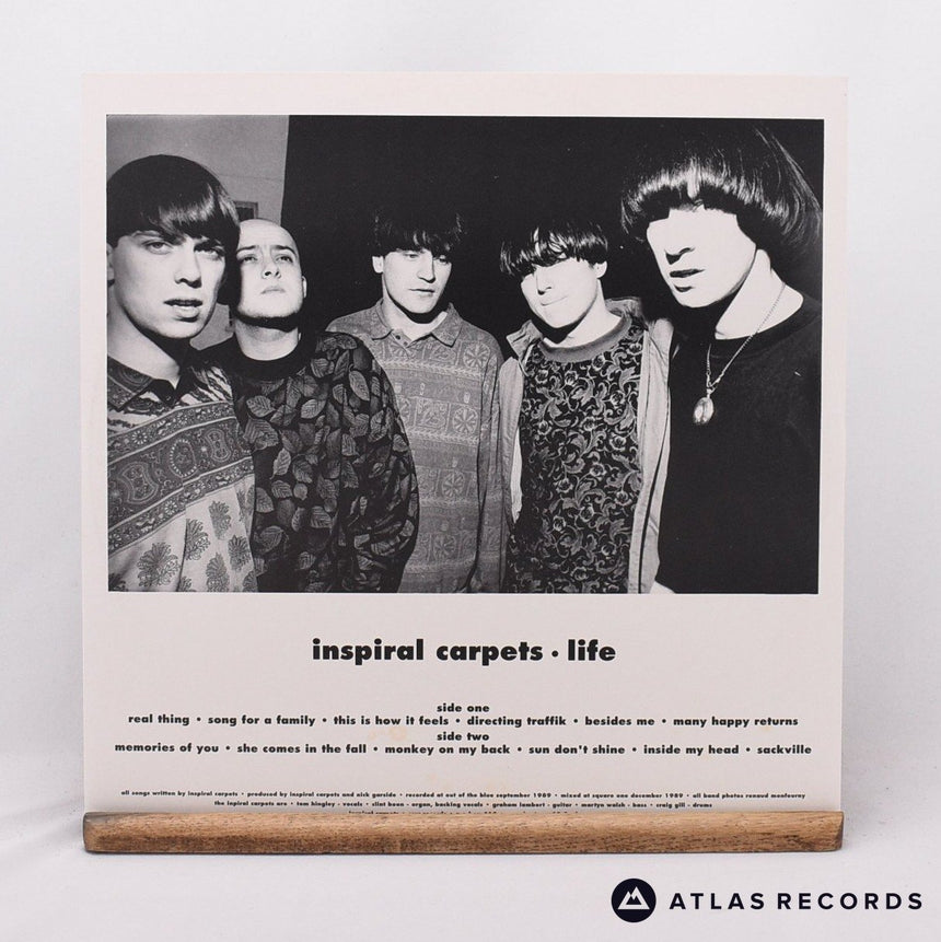 Inspiral Carpets - Life - Damont A1 B1 LP Vinyl Record - EX/EX