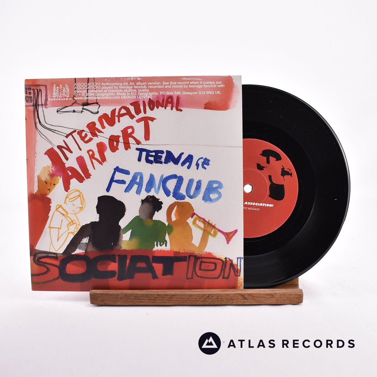 International Airport Association! 7" Vinyl Record - Front Cover & Record