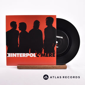 Interpol C'Mere 7" Vinyl Record - Front Cover & Record