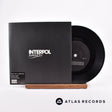 Interpol Mammoth 7" Vinyl Record - Front Cover & Record