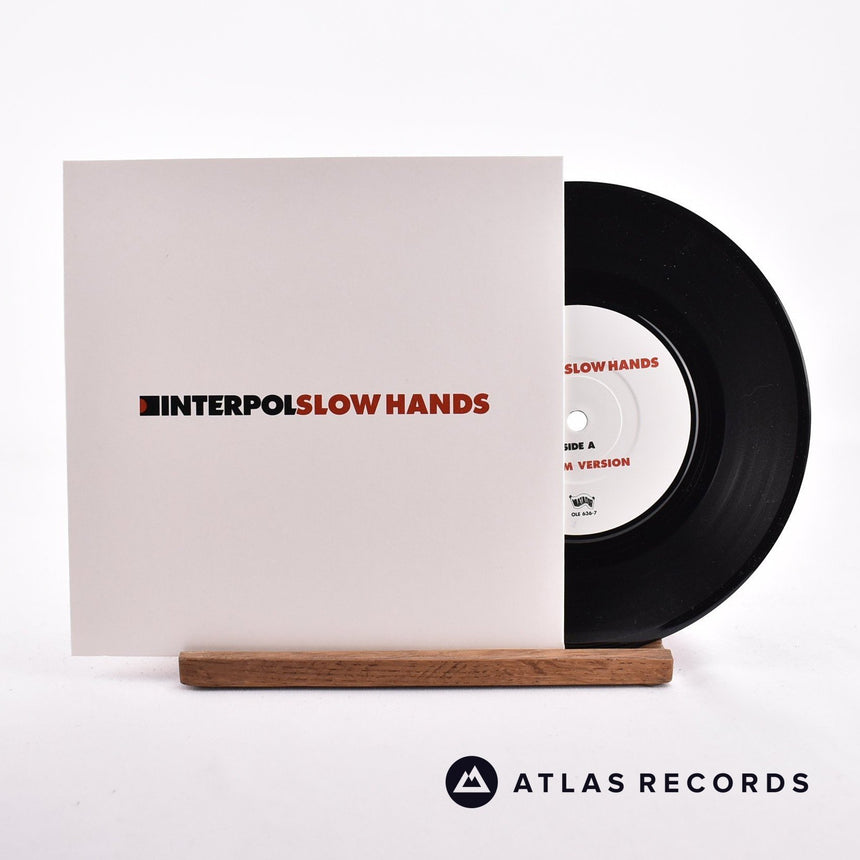 Interpol Slow Hands 7" Vinyl Record - Front Cover & Record