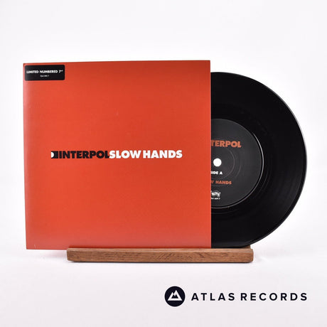 Interpol Slow Hands 7" Vinyl Record - Front Cover & Record