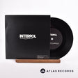 Interpol The Heinrich Maneuver 7" Vinyl Record - Front Cover & Record