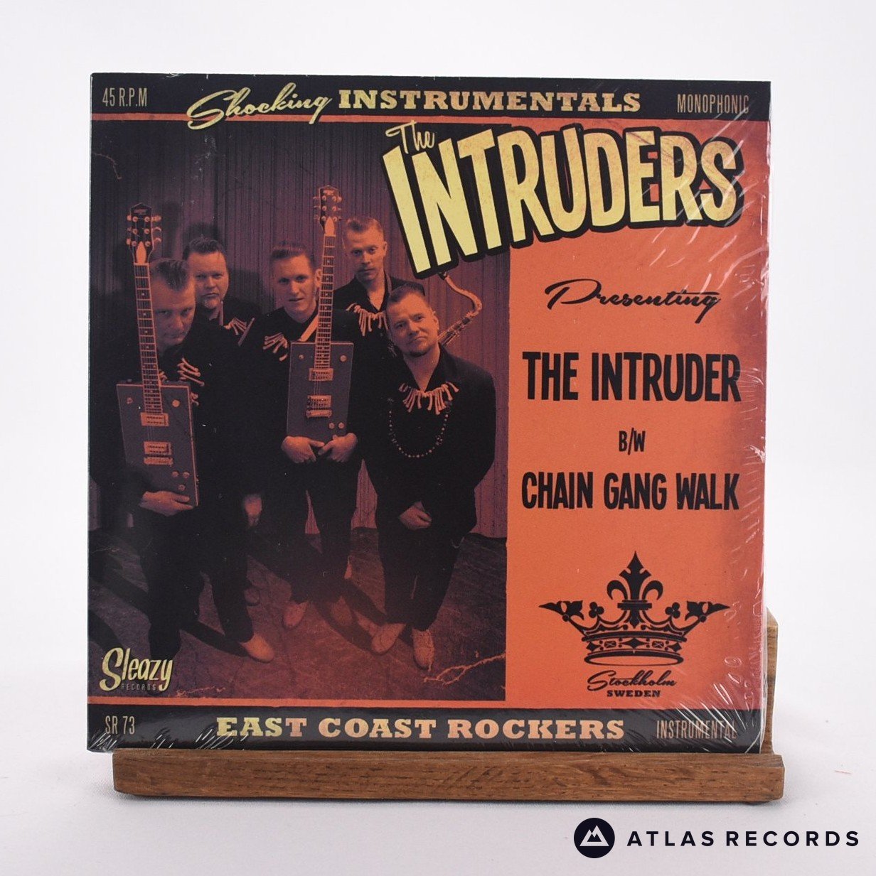 Intruders The Intruder 7" Vinyl Record - Front Cover & Record