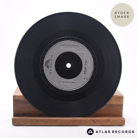 Iris Williams Don't Make My Christmas Blue 7" Vinyl Record - Record B Side
