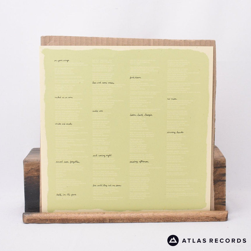 Iron And Wine - Our Endless Numbered Days - Lyric Sheet LP Vinyl Record - NM/EX