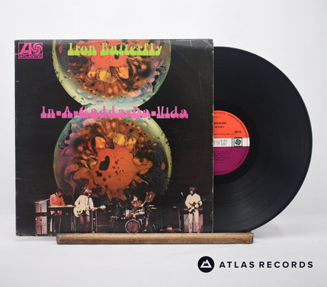 Iron Butterfly In-A-Gadda-Da-Vida LP Vinyl Record - Front Cover & Record