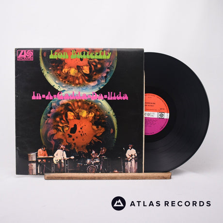 Iron Butterfly In-A-Gadda-Da-Vida LP Vinyl Record - Front Cover & Record
