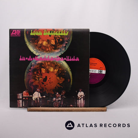 Iron Butterfly In-A-Gadda-Da-Vida LP Vinyl Record - Front Cover & Record