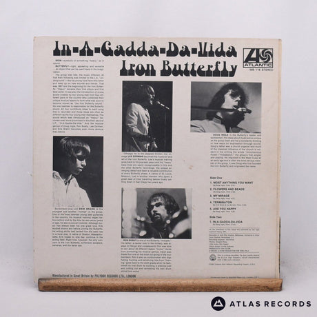Iron Butterfly - In-A-Gadda-Da-Vida - Stereo A//1 2Y*2 LP Vinyl Record - VG+/VG+